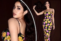 'Bawaal'-maker Janhvi Kapoor Turns Heads In Floral Bodycon Dress