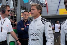 WATCH: Brad Pitt All 'Suited And Booted' at Silverstone Ahead of British GP