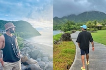 Virat Kohli, Rohit Sharma Enjoy Picturesque Beauty of Dominica Ahead of IND vs WI 1st Test