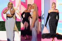 Nicki Minaj Attends Barbie LA Premiere, Margot Robbie Fixes Her Hair on Pink Carpet; Video Goes Viral