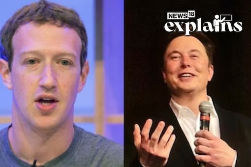Over the past week, the launch of Threads, a text-based app that competes with Twitter, has reignited the ongoing dispute between Mark Zuckerberg and Elon Musk (Image: via News18)